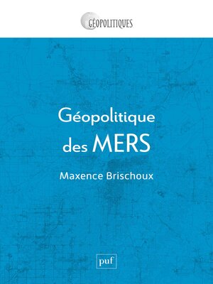 cover image of Géopolitique des mers